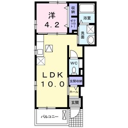 三日市駅 徒歩13分 1階の物件間取画像